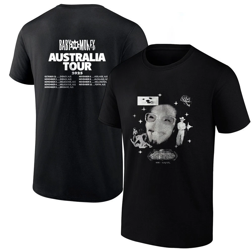 Baby No Money Tour Asia 2025 Two Sided T-Shirt