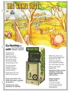 The Game Tree PSE Video Arcade Flyer / Brochure / Ad - Hard to Find -