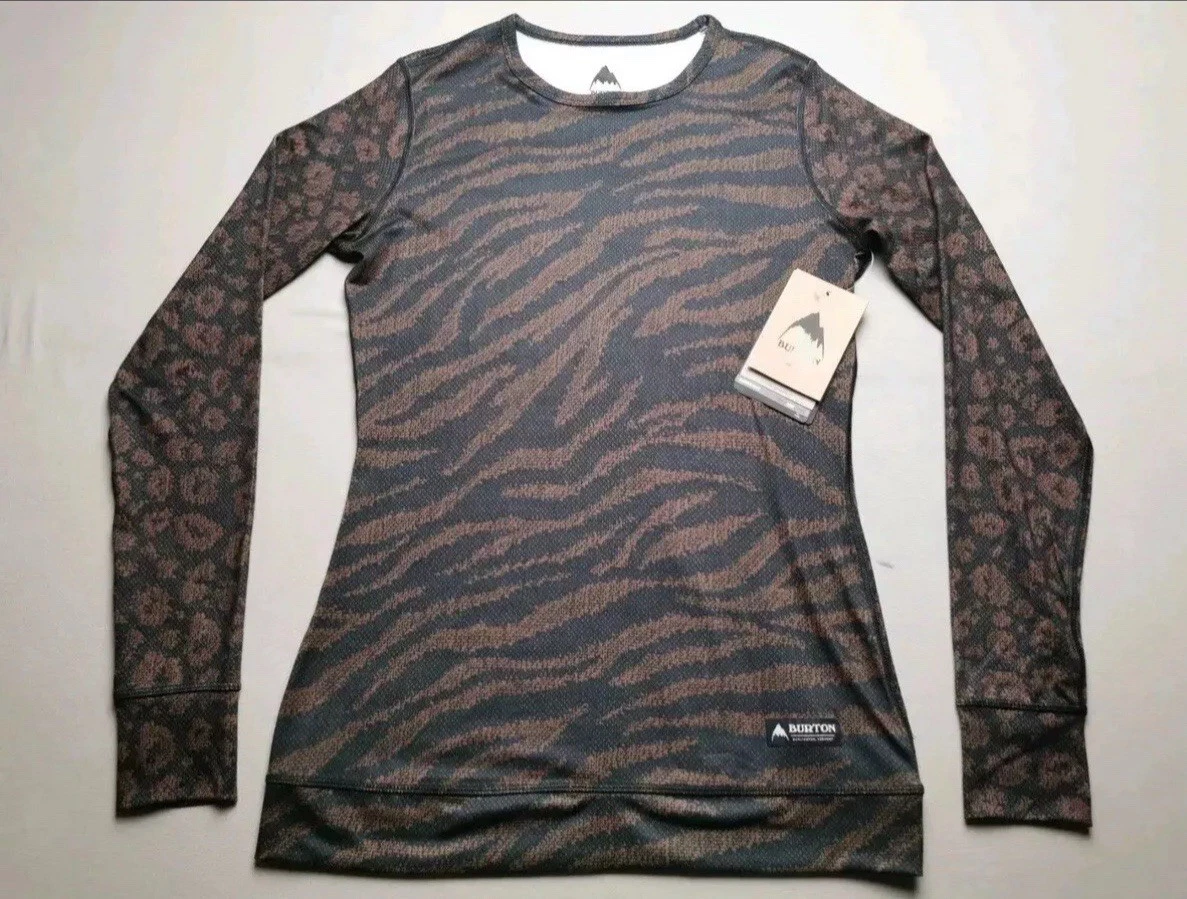 Burton Mid-Weight Crew Base Layer Top Brown & Black Animal Mashup – BNWT RRP £75
Opens in a new wind