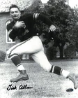 Dick Alban Pittsburgh Steelers Washington Redskins Autograph 8x10 APE COA