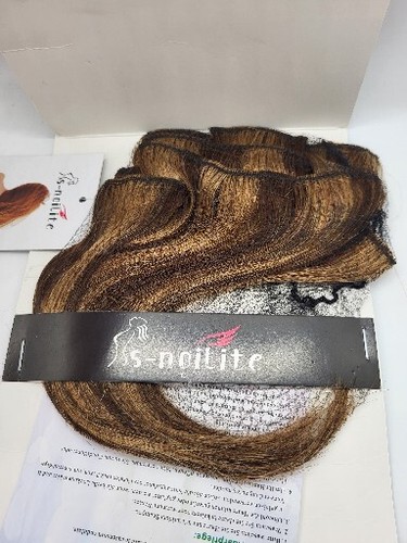 Extensions Straight Human Brand S-noilite 8 Piece Clip in Hair, 8" - Picture 2 of 4