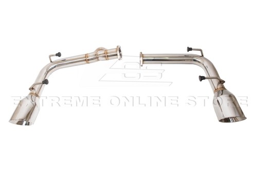 For 22-Up Toyota GR86 Subaru BRZ | Muffler Delete Axle Back 4" Dual Tips Exhaust - Picture 13 of 19