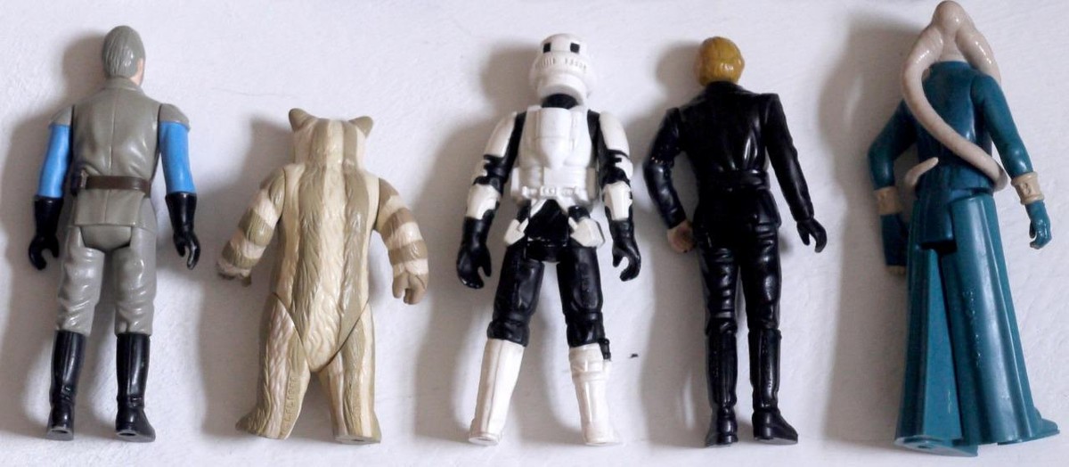 Star Wars (Kenner/Palitoy) Différents / en Vrac Figurines (ESB) 1980 X 8