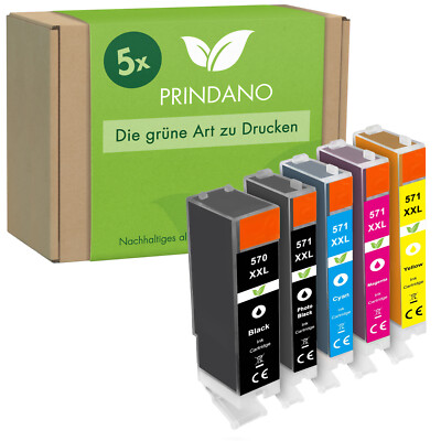 Patronen für Canon PGI-570 CLI-571 XXL Pixma TS5050 MG5750 TS5055 MG6852 MG5753