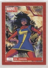 2019-20 Upper Deck Marvel Annual Fractal Ms. Marvel #74