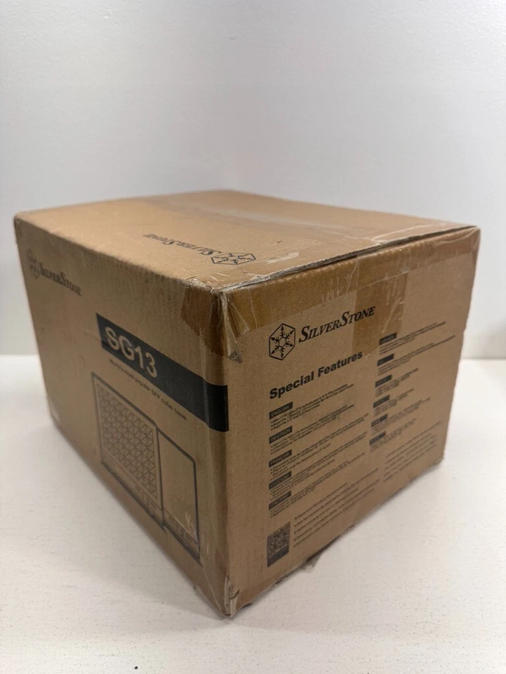 SilverStone Technology Ultra Compact Mini-ITX Computer Case SG13 NEW - Image 2 of 4