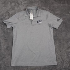 Adidas Shirt Mens Medium Gray Ultimate 365 SMCC Southern Maine Seawolves