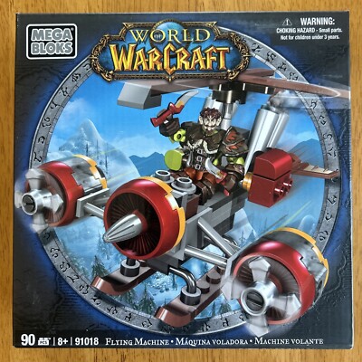 World Of Warcraft - Flint & Flying Machine - #91018 - Mega Bloks