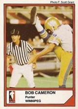 1984 JOGO CFL Canadian Football Set 