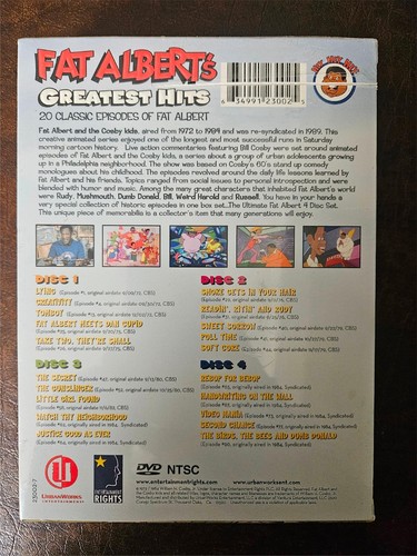 Fat Albert's Greatest Hits - the Ultimate Collection DVD x4 box set NEW SEALED - Picture 2 of 2