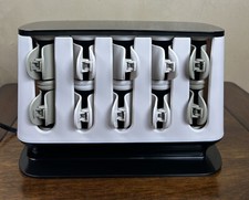Remington H9100 Pro Hair Setter with Thermaluxe Hot Rollers Black Felt Covered