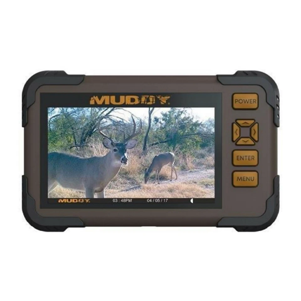 Visor lector de tarjetas Sd Muddy con pantalla LCD de 4,3