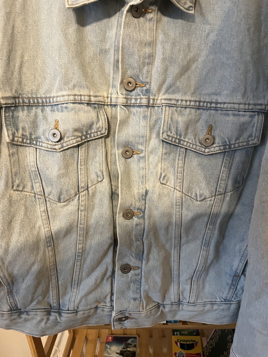 Yeezy Season 5 Denim Jacket Blue Size Medium | eBay Yeezy Season 5 Denim Jacket Blue Size Medium | eBay