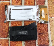 Blackhawk 40FB02BK Ambidextrous Flat Belt Holster Black