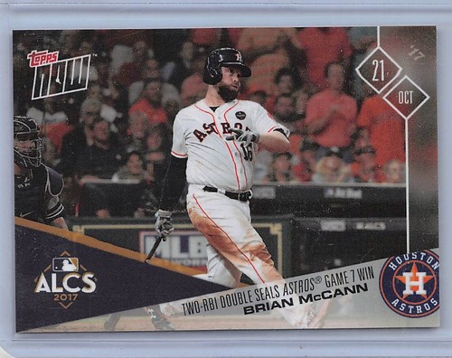 2017 Topps Now 808 Brian McCann