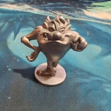 Vintage 1998 Rawcliffe Tasmanian Devil Taz Pewter Figurine 1.5" Warner Bros