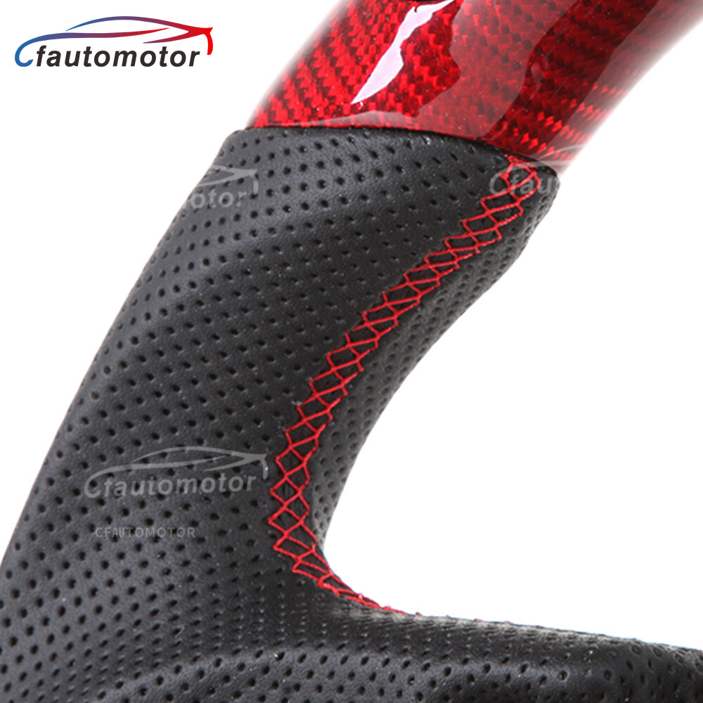 Carbon Fiber LED Heated Steering Wheel for Dodge Charger SRT Hellcat Challenger eBay