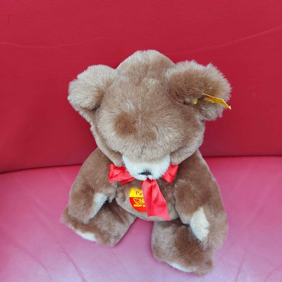 Steiff Petsy teddy bear 012556 ca. 27 cm Made in Germany in nice