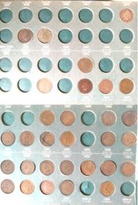 INDIAN HEAD CENT Set 1859-1909 30 Different Date Penny Coin Collection Set DE30W