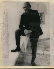 1975 Press Photo Sam Speigel of Los Angeles to produce "The Last Tycoon"