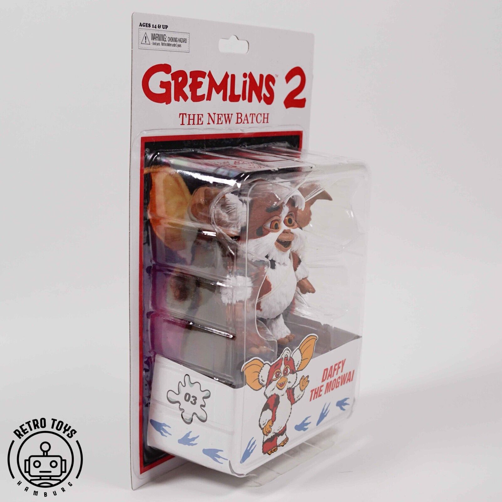 NECA MOGWAI Gremlins 2 Gizmo Punk Mohawk Daffy Lenny George Gremlin Action Figur