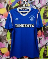 Camiseta de fútbol local Rangers FC 2011 2012 Top Umbro para hombre talla XL
