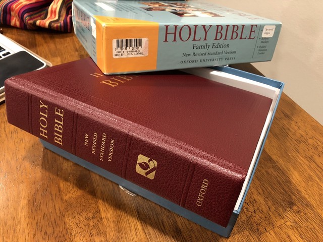 Oxford Large Print Pulpit New Revised Standard Version NRSV Bible 