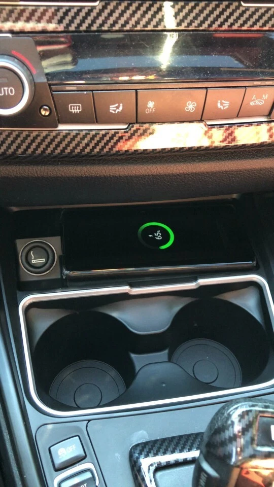 15W QI Wireless Charger Fits for BMW 3 4 Series F30 F31 F32 F33