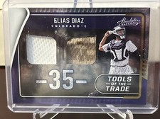2022 Panini Absolute Tools of the Trade 2 Swatch Retail #020/199 Elias Diaz