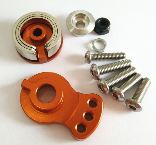 Aluminum Servo Saver 15mm For Stock Plastic 25T Output Gear Ajustable Hi-Torque - Picture 3 of 13
