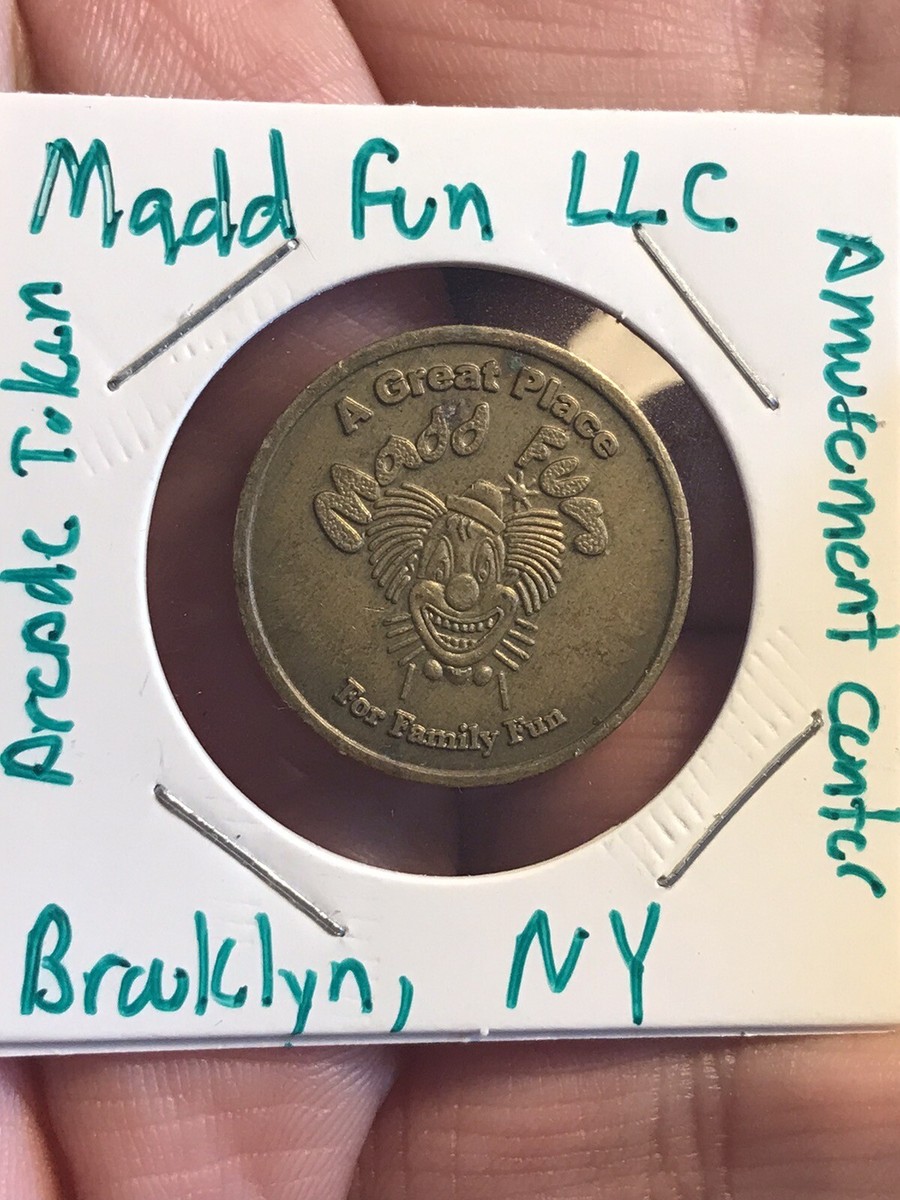 Madd Fun Brooklyn, NY Arcade Game Token 24mm | eBay