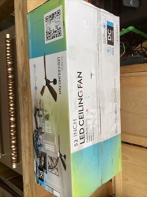 Sofucor - 52  Ceiling Fan With Light And Remote Control - DC Motor - KBS-5247-DC