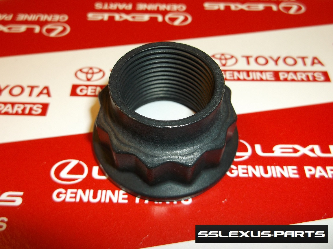 Lexus NX200T NX300H NX300 (2015-2018) OEM Genuine FRONT AXLE NUT