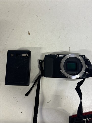Sony Alpha NEX-3N 16.1MP Digital Camera - Black (BODY ONLY) With ...