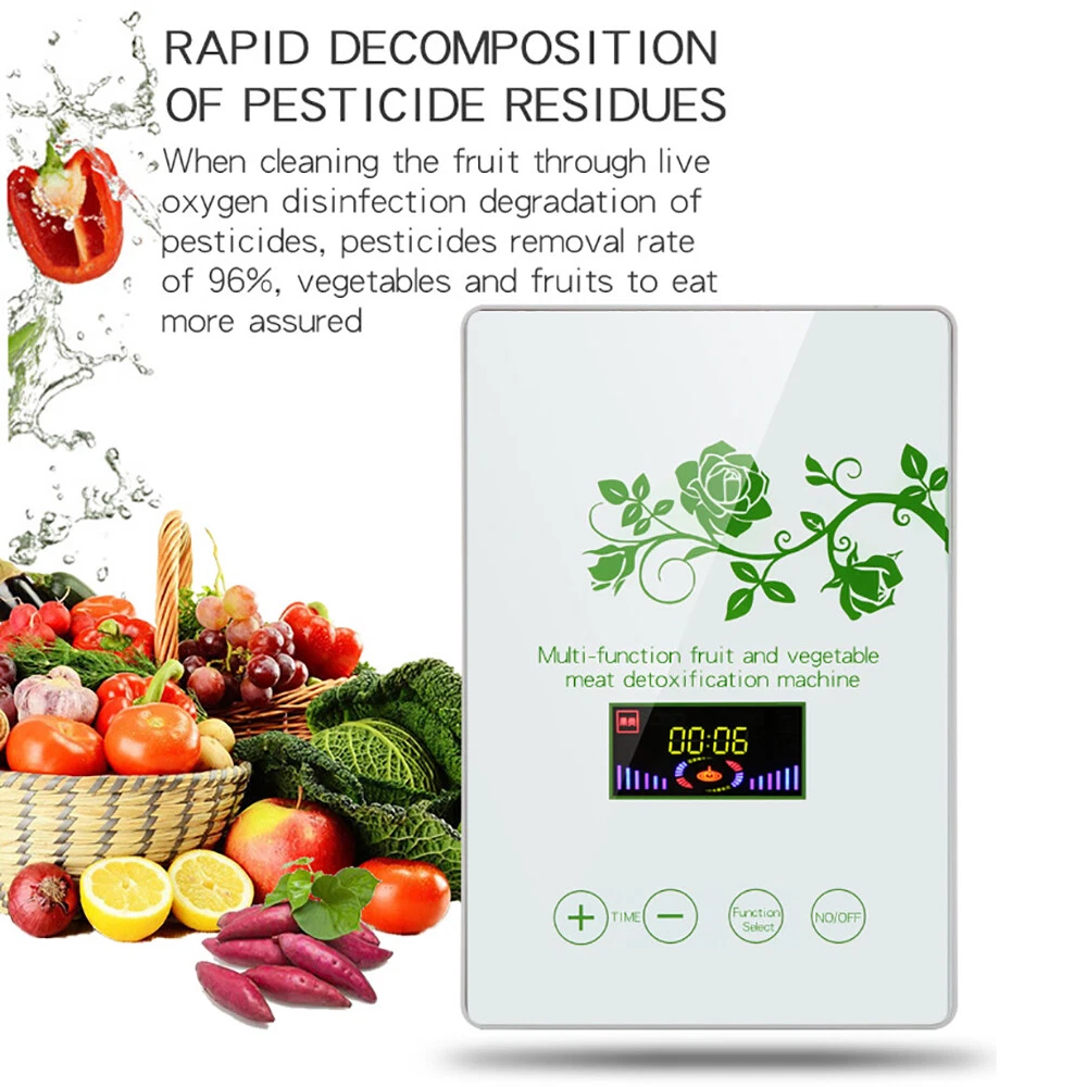 600mg/h Ozone Generator Air Purifier for Water Food & Vegetable Sterilization