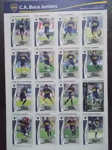 Panini WCCF Base Boca Juniors Rookie RIQUELME Palermo - Picture 31 of 86