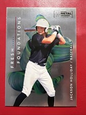 2022 Upper Deck Skybox Metal Universe Jackson Holliday Fresh Foundations FF47