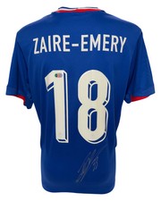 WARREN ZAIRE-EMERY SIGNED FRANCE EURO 2024 HOME SHIRT (ACG CERT AG17782)