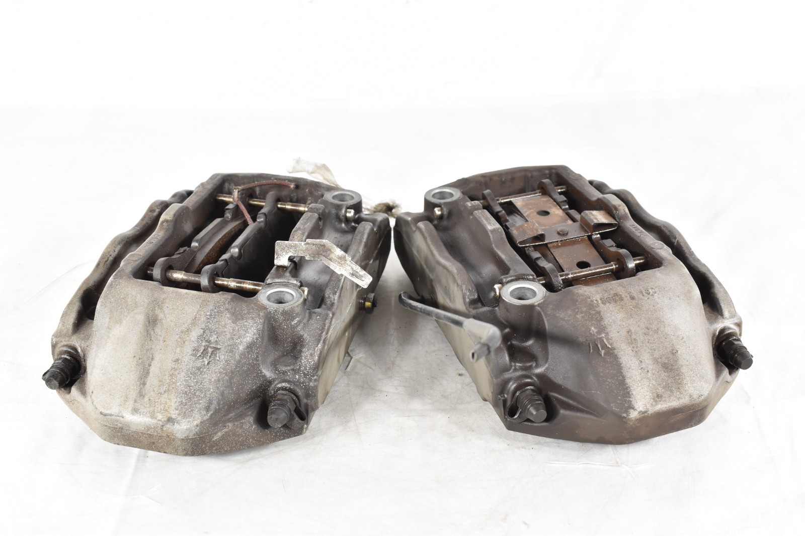 ♻️ 2014-2019 MASERATI GHIBLI BASE RWD FRONT BRAKE CALIPER SET 4 PISTON OEM