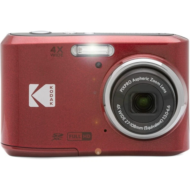Kodak Pixpro FZ45 Digital Camera and 32GB SD Card (Red) - Image 4 of 4