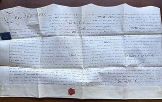 1809 Vellum Indenture Lease | South Crosland Almondbury YORKSHIRE Lascelles Hall