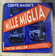 Conte Maggis Mille Miglia By Peter Miller 1988 1st American Ed. Hbdj Ex-libris Conte Maggis Mille Miglia By Peter Miller 1988 1st American Ed. Hbdj Ex-libris