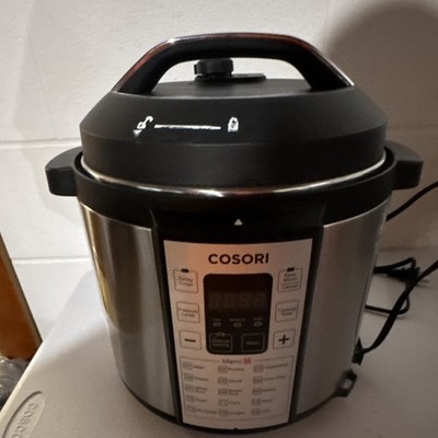 Cosori C1156-PC Electric Pressure Cooker 6 Qt Stainless Steel Multi-Cooker
