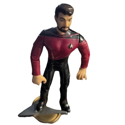 Vtg 1994 Playmates Star Trek Generations: Commander William Riker ...