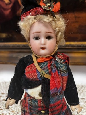 Kämmer & Reinhardt / Simon & Halbig 3  Schotten Puppe Gr. 25 cm