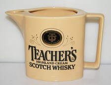 TEACHER´s 13 cm HIGHLAND CREAM SCOTCH WHISKY Whiskykrug Wasserkrug TOP ! K143