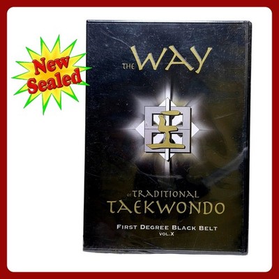 ATA Traditional Taekwondo Vol X First Degree Black Belt Songahm Training DVD New