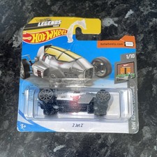 Hot Wheels 2020 2 Jet Z HW Dream Garage GHB45 1/250 1/10 Short Card Silver