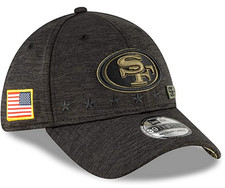Auténtica gorra flexible New Era NFL Salute To Service San Francisco 49ers 39Thirty