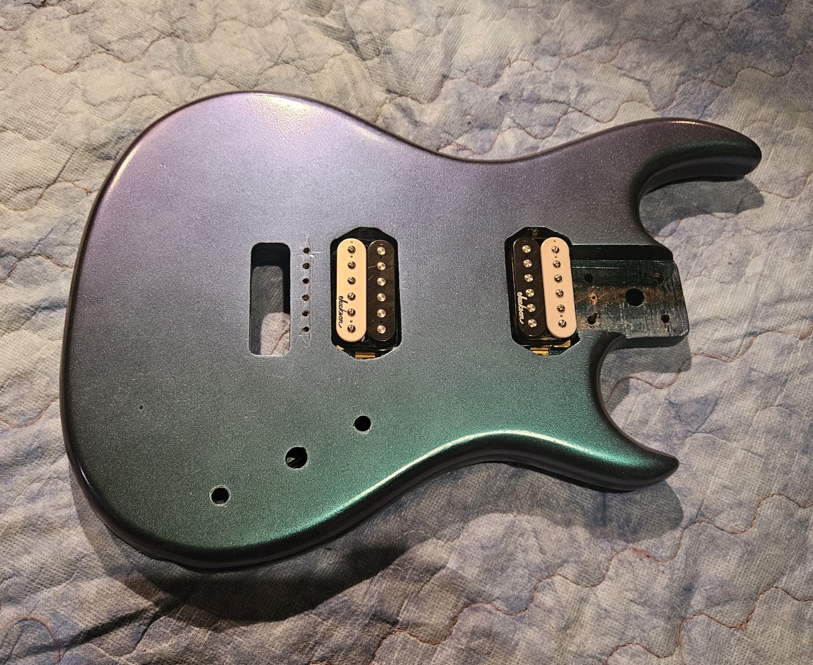 Aria Pro Stray Cat Guitar Body With Jackson Pickups Made In Japan